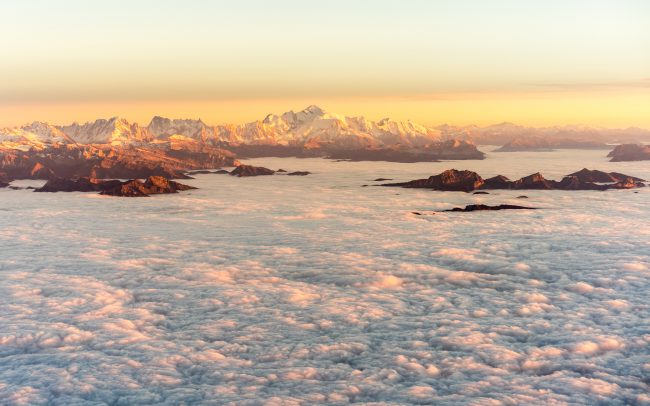 Landscape Mont Blanc over the clouds [David Tan]