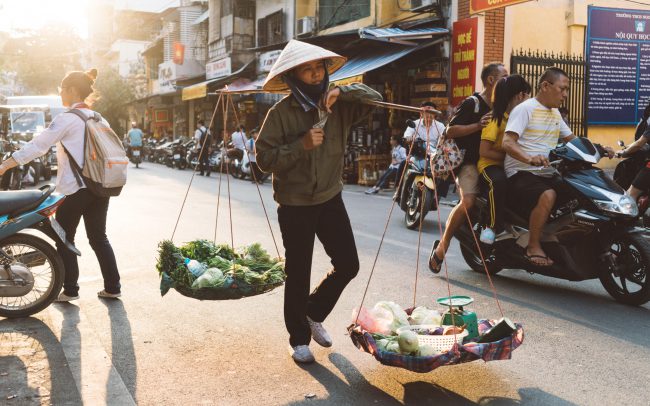 Vendor in Hanoi