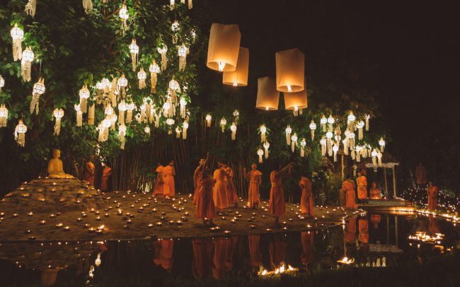 Monks and Lanterns