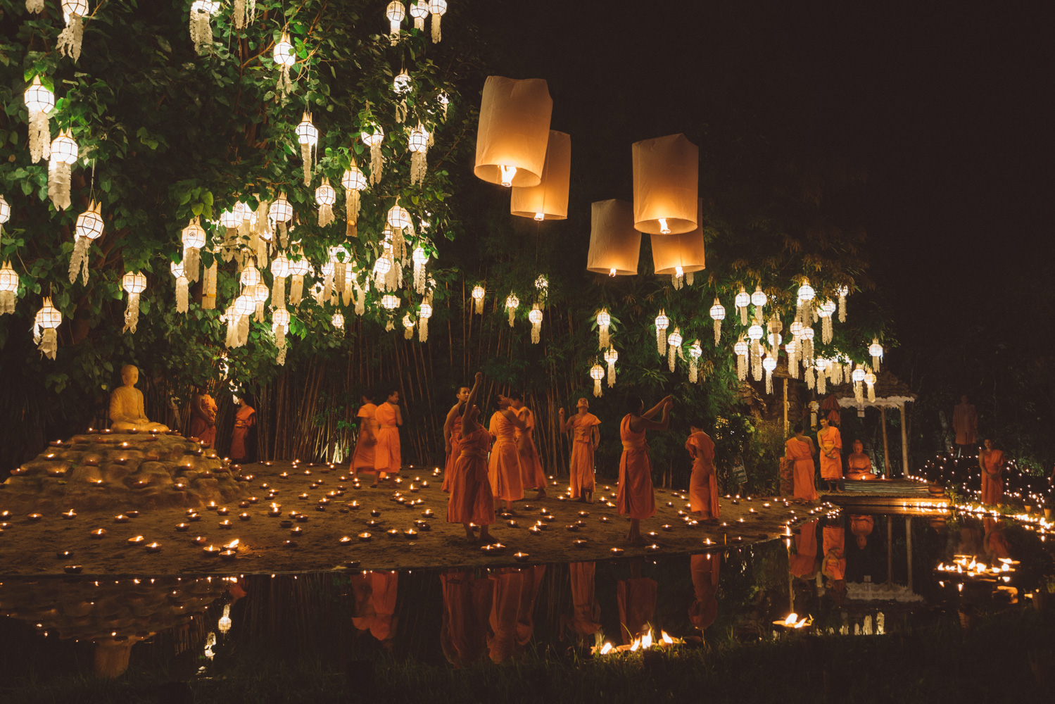 Monks and Lanterns