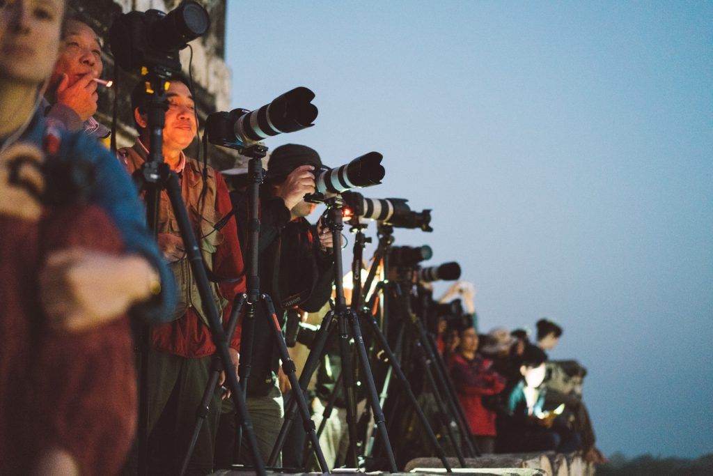 Photographers in Bagan