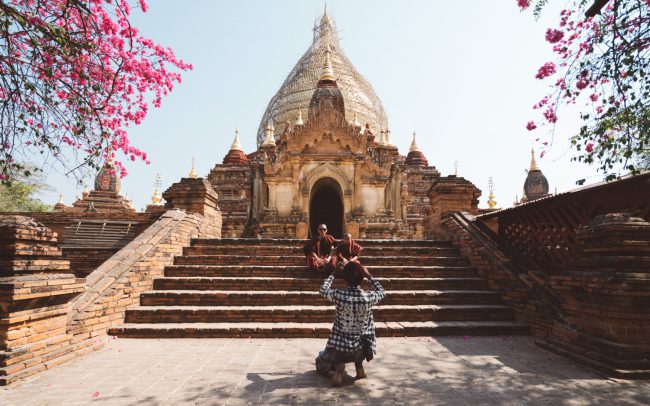 snapshot in Bagan