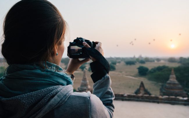 Hot air balloon snapshot