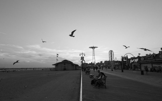 Coney island black and white [David Tan]